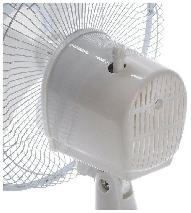 Вентилятор Centek CT-5006 White, настольный, 25 Вт, 27 см, 2 скорости, белый - фотография № 10