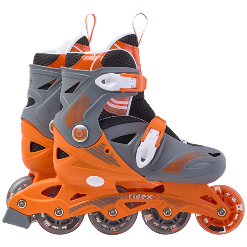 Ролики раздвижные RIDEX Swipe Orange, пласт. рама, L (39-42)