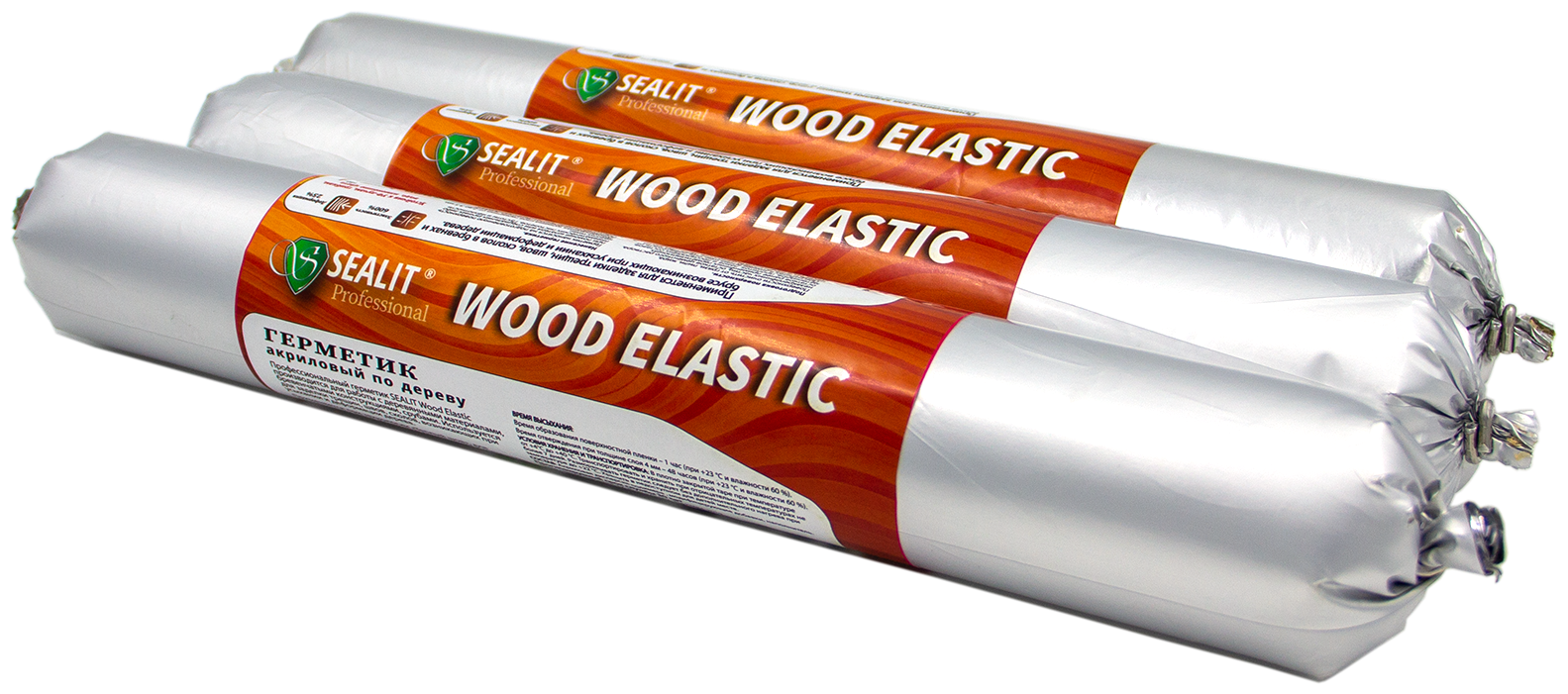 Герметик для дерева акриловый Sealit Wood Elastic, 900 гр, Орех - фотография № 3