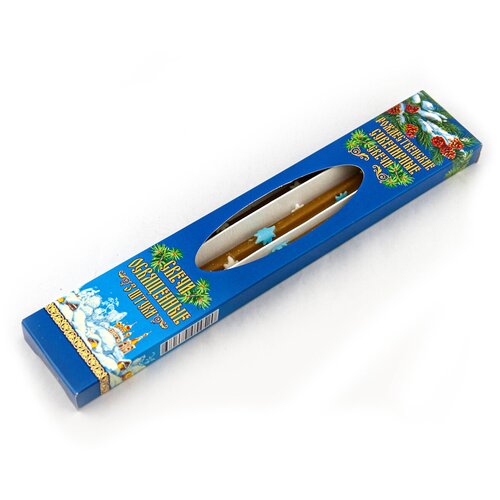 Рождественские сувенирные свечи