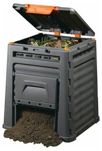 <b>Компостер</b> «Eco Composter», 320 <b>л</b> Специальная система циркуляции воздуха для ускорения переработки ко