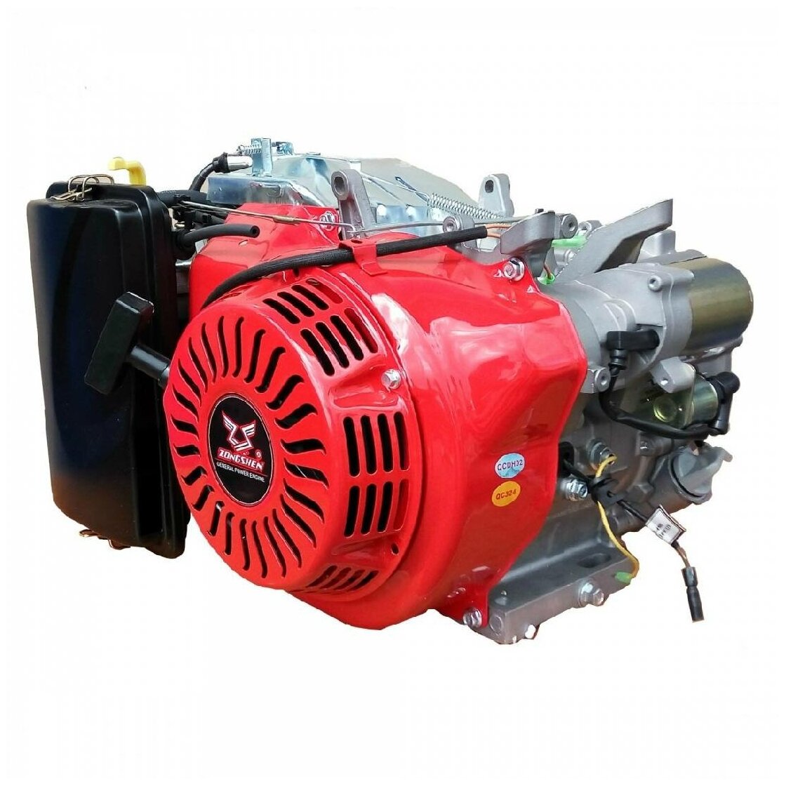 Мотор Zongshen 420, конический вал, 0.44 м, КНР - фотография № 2