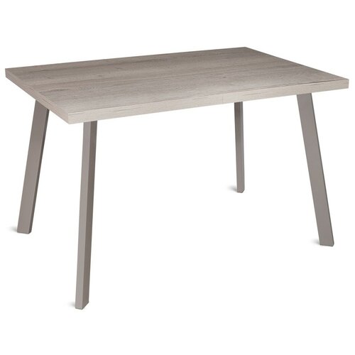 Раздвижной обеденный стол HAGEN 120 дуб светлый / латте