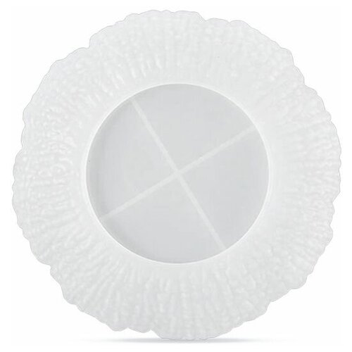 Силиконовый молд - тарелка, d 18 см, Epoxy Master силиконовый молд тарелка прямоугольник 31х22см