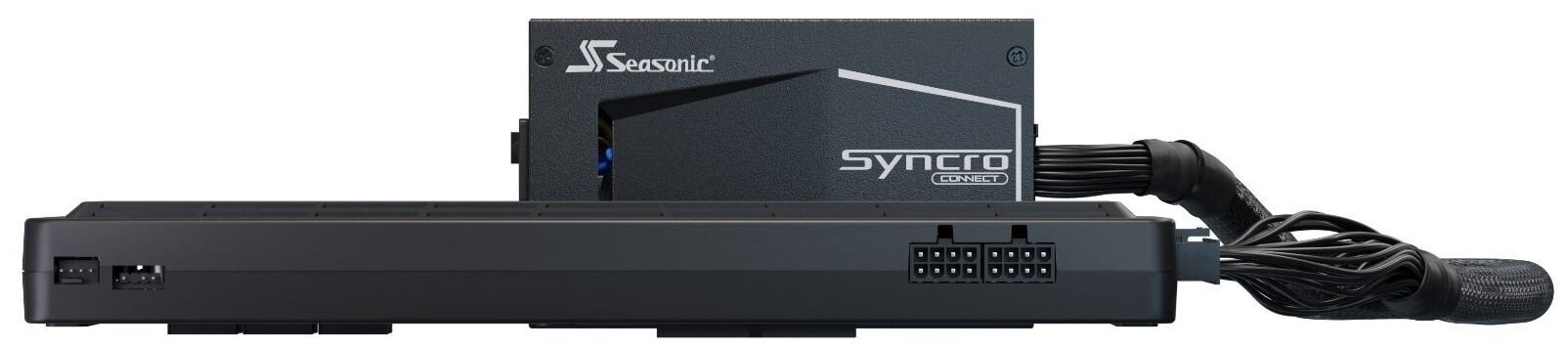 Корпус Seasonic CASE SYNCRO Q704 GOLD черный 750W ATX 4x120mm 7x140mm 2xUSB3.0 audio bott PSU