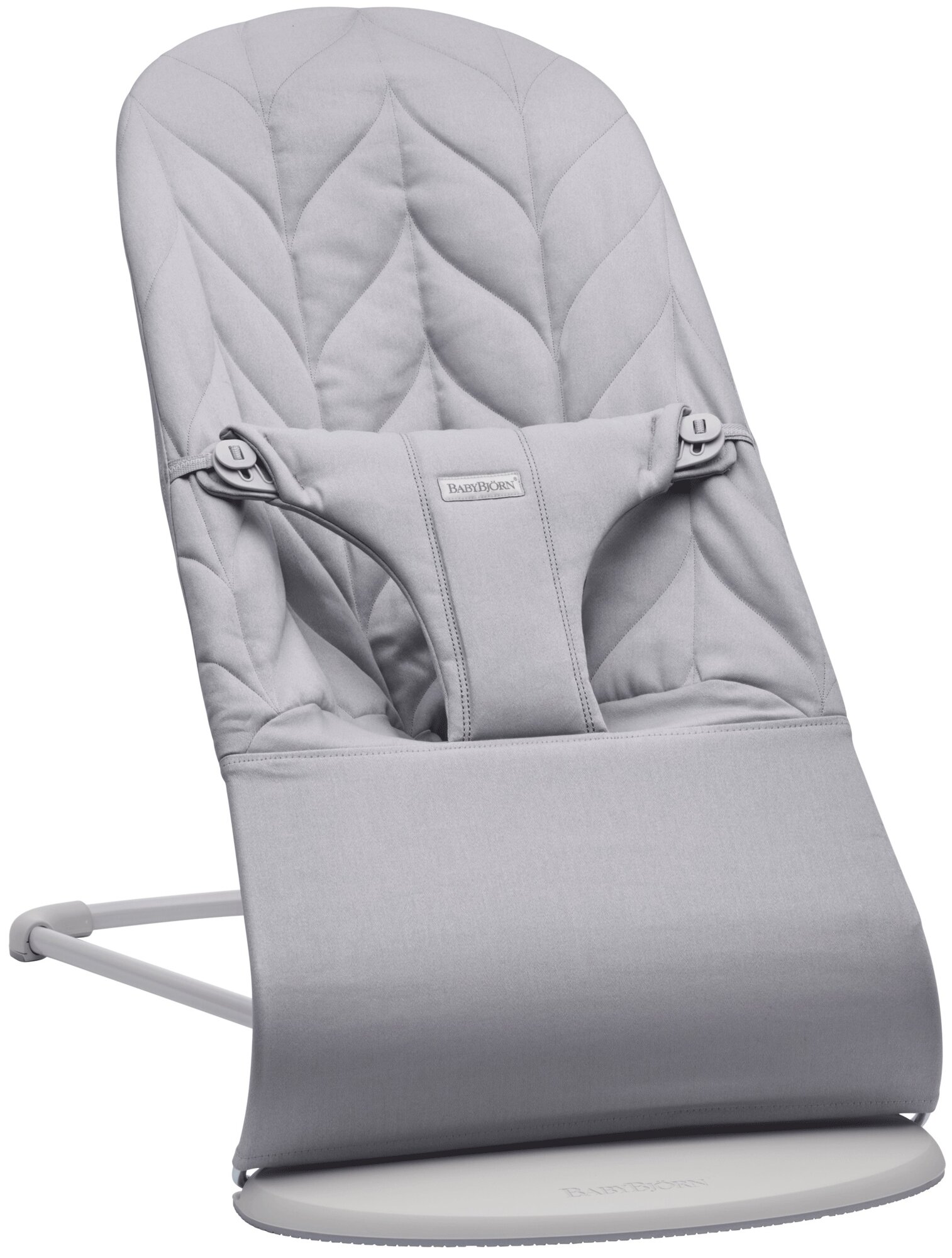 Кресло-шезлонг BabyBjorn Bliss Light Grey, лепесток, cветло-серый