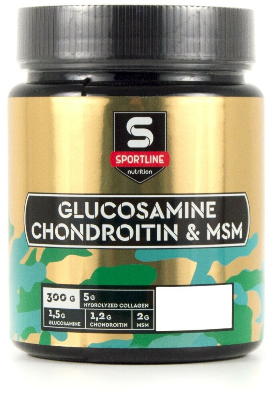 -  SportLine Nutrition Glucosamine & Chondroitin & MSM Powder 300g ()