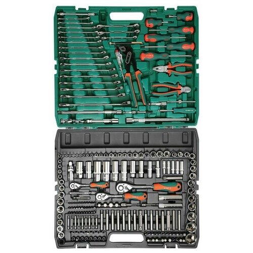 Набор инструментов универсальный 218 предметов 4-32мм 143812 6-гр AIST 4081218-M 36019₽