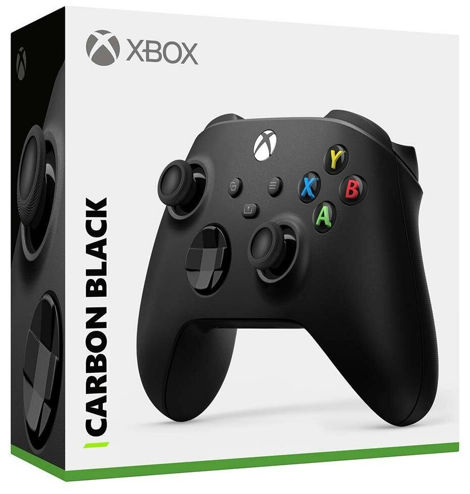 Геймпад Microsoft Xbox Series Carbon Black (QAS-00002)
