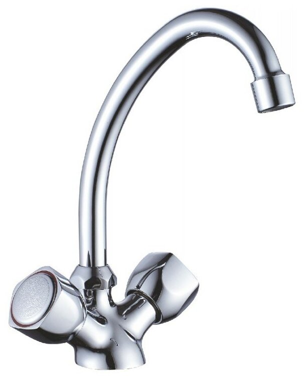 Смеситель для кухни Cron CN4109, хром