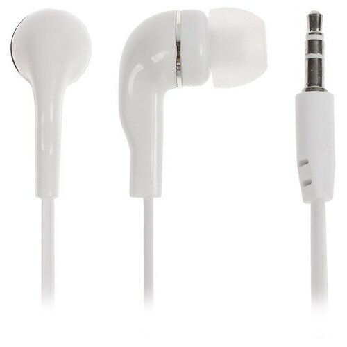Наушники Smartbuy A4 SBE-012 вакуумные 95 дБ 16 Ом 35 мм 1 м белые 21700₽