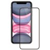 Защитное стекло Deppa 3D для Apple iPhone XR/11, 0.3 мм, черная рамка - изображение