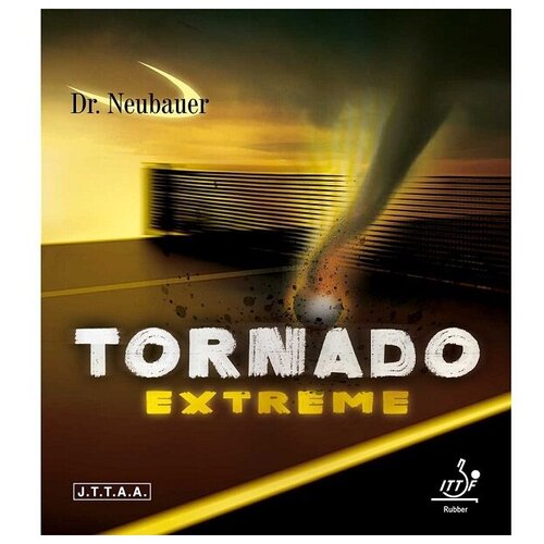 фото Накладка для настольного тенниса dr. neubauer tornado extreme, red, 2.0