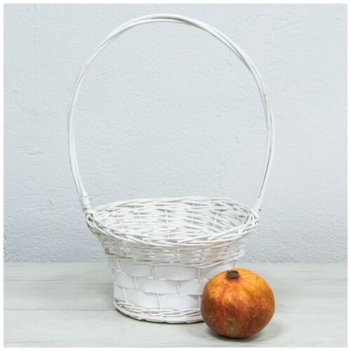 Корзина «Белая шляпка»