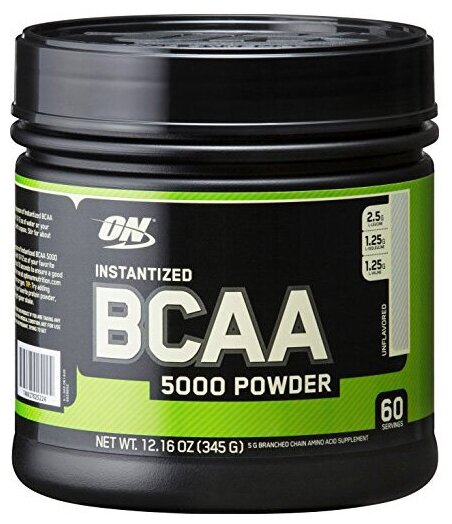 Optimum Nutrition BCAA 5000 Powder 345гр. (нейтральный)