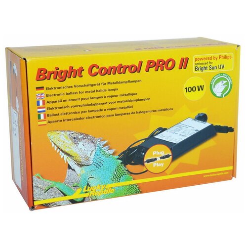 Пускорегулирующее устройство для ламп LUCKY REPTILE Bright Control PRO II 100 Вт (Германия) пускорегулирующее устройство для ламп lucky reptile bright control pro iii германия