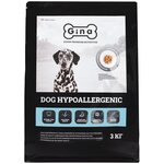 Корм для собак сухой Gina Dog Hypoallergenic гипоаллергенный, индейка, утка, тунец 3 кг - изображение