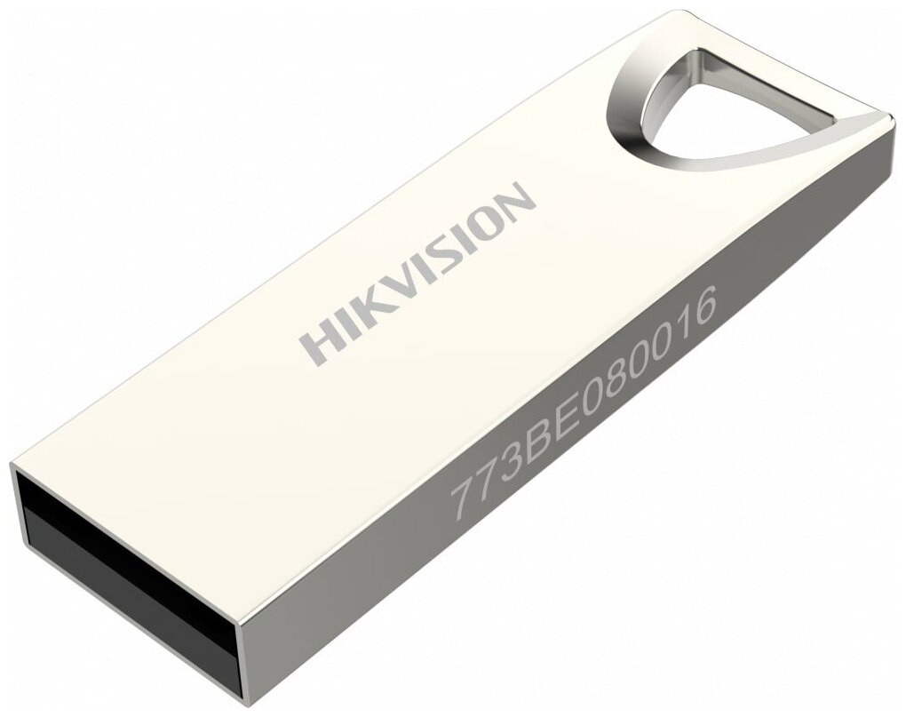 Флэш-память USB_ 16 GB Hikvision M200 HS-USB-M200/16G USB2.0 серебристый