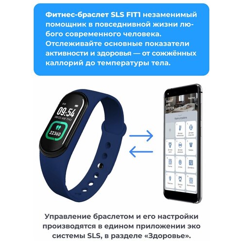 Умный браслет SLS FIT-01 Black SLS-FIT-01BCK 181800₽