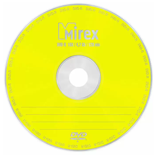 Диск DVD-R Mirex 4.7 Gb, 16x, Cake Box (25), (25/300) диск dvd r mirex 4 7 gb 16x shrink 50 blank 50 600