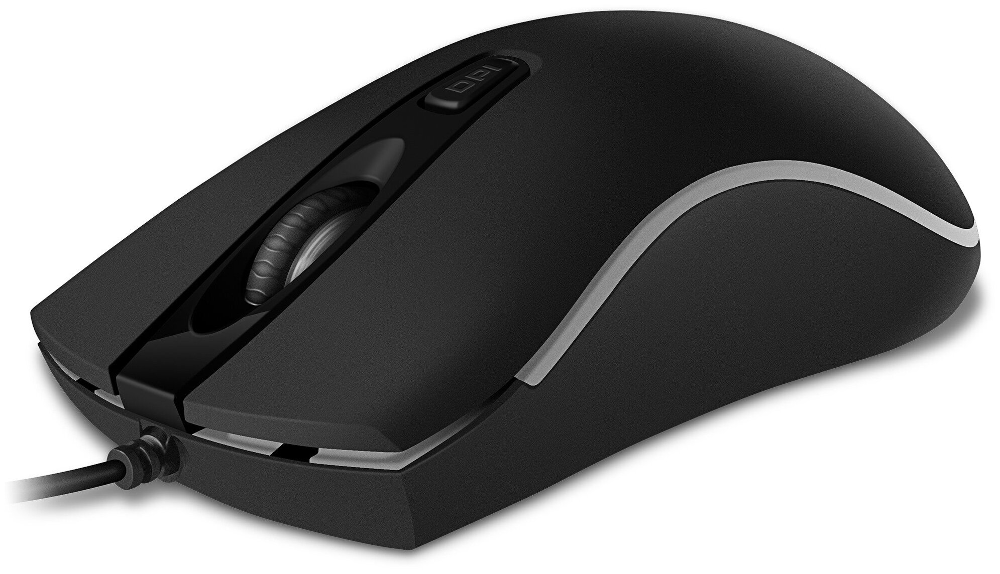 Мышь Sven RX-530S бесшумн клав 31кл 800-1200DPI подсветка чёрная