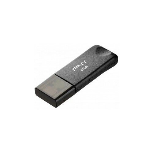 Флеш-диск 64GB PNY Attache Classic USB 3.0, черный [FD64GATTC30KTRK-EF]