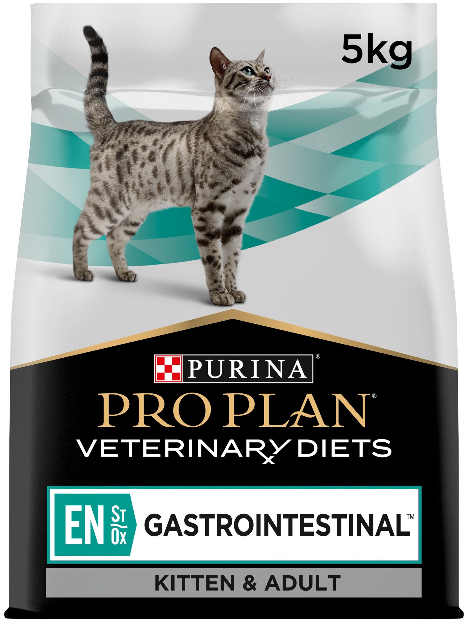 Сухой корм для кошек Pro Plan Veterinary Diets EN Gastrointestinal для снижения проявлений острых кишечных расстройств 5 кг - фотография № 7