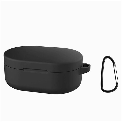 фото Чехол ad002 для кейса xiaomi redmi airdots 2 (черный) без бренда