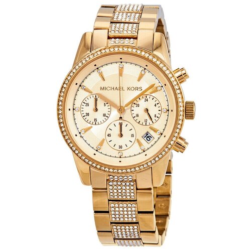 Наручные часы MICHAEL KORS Наручные часы Michael Kors Ritz Pave MK6484, золотой