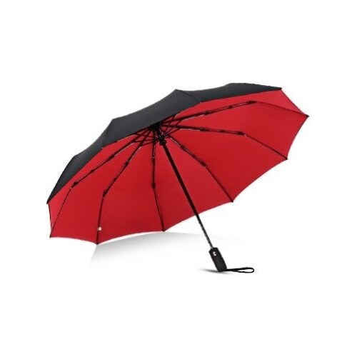 фото Смарт-зонт ska, черный, красный