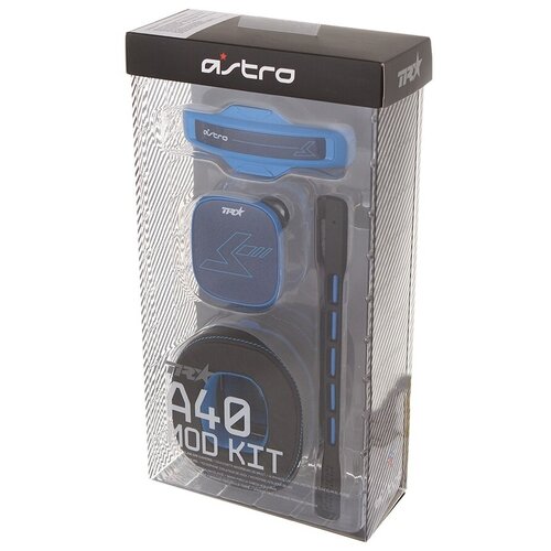 Сменные накладки для гарнитуры Astro A40 TR Mod Kit Blue 939-001546 гарнитура astro gaming a40 tr 939 001664 игровая gen4 ps4 3 5mm