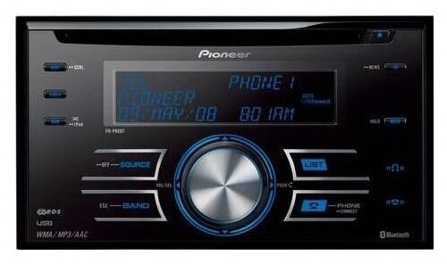 USB-Автомагнитола c встроенным монитором Pioneer - фото №2