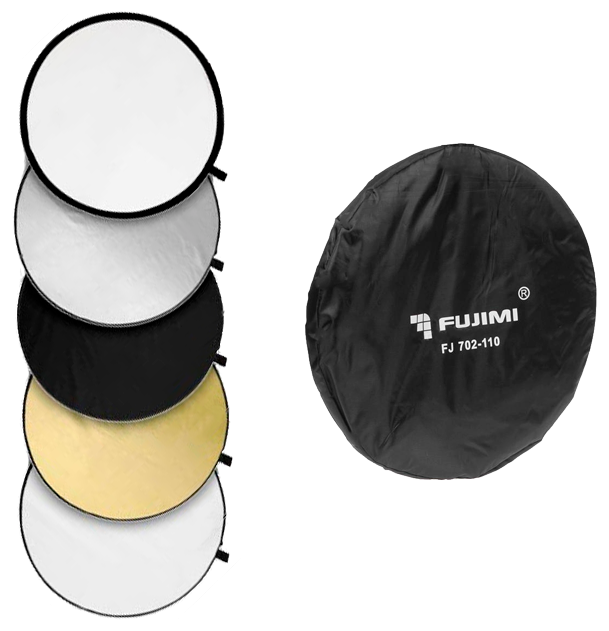 Светоотражатель Fujimi 80cm FJ-702 5 in 1 White/Gold/Silver/Black/Diffuser FJ 702-80 1405