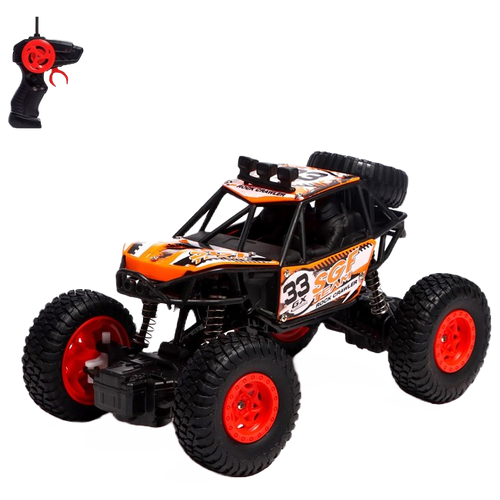 Внедорожник Brave Climbing Car Cross Country 8211, 19 см, оранжевый