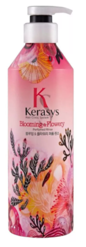 KeraSys Кондиционер парфюмированный «флер» - Blooming flowery parfumed rinse, 600мл