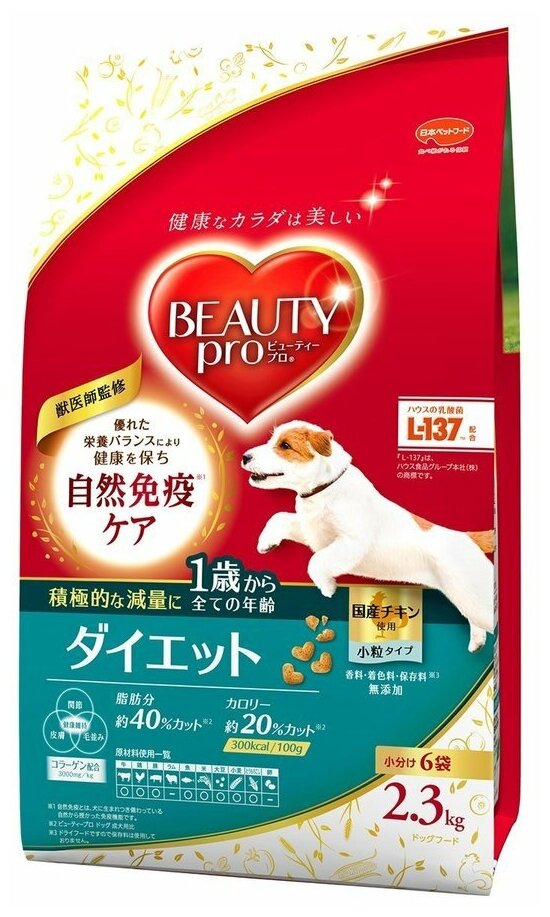 Корм сухой для собак Japan Premium Pet BEAUTY PRO с морским коллагеном ...