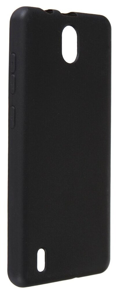 DF / Силиконовый чехол для телефона Nokia C01 Plus смартфона Нокиа Ц01 Плюс DF nkCase-18 (black) / черный