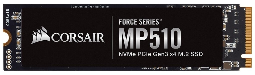 Жесткий диск SSD M.2 2280 480GB Corsair MP510 CSSD-F480GBMP510B