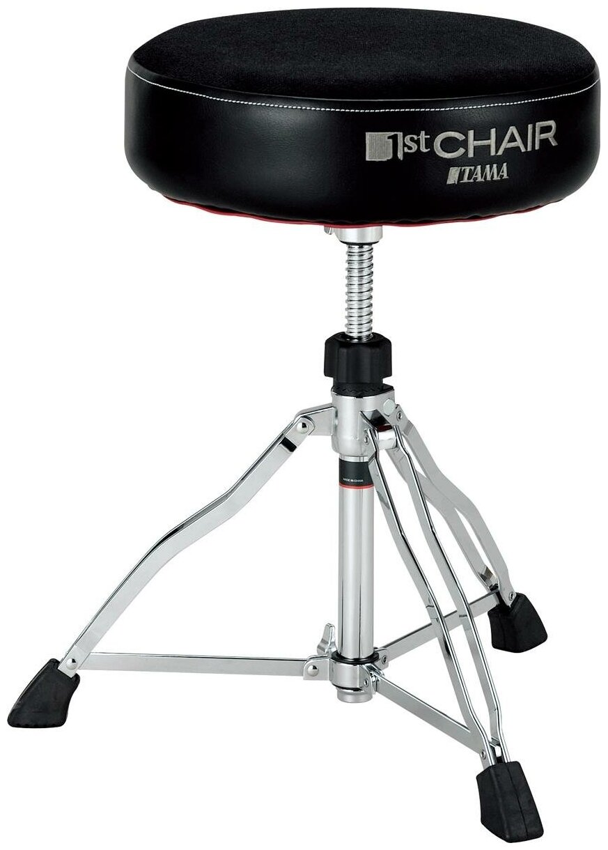 TAMA HT430BC 1st CHAIR DRUM THRONE ROUND RIDER w/Cloth Top Seat стул для барабанщика (тканевая вставка) , высота 500-665 мм