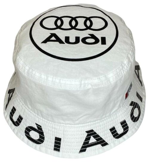 Панама Audi, размер 54-58, белый