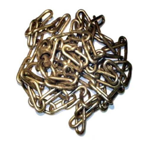 цепь привязочная 3 м D5 мм карабин + вертлюг + крючок