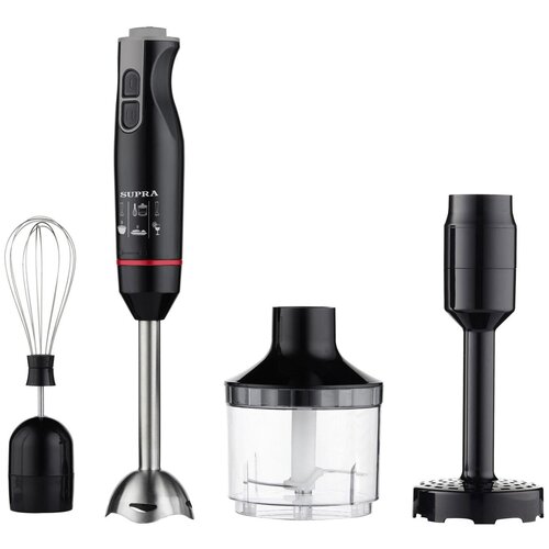Блендер погружной Supra HBS-797 800Вт черныйкрасный 319200₽