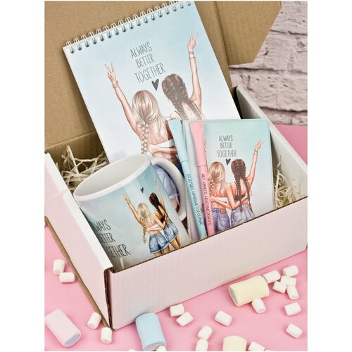 Подарочный набор для женщин / Праздничный бокс / Подарок коллеге, дочке, маме, сестре, девушке, любимой, жене, бабушке, тете, подруге, учителю, врачу