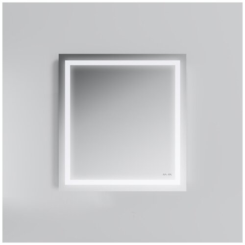 Зеркало с контурной подсветкой AM.PM Hit M93AMOX0651WG 65 см, универсальное, настенное, для ванной, LED