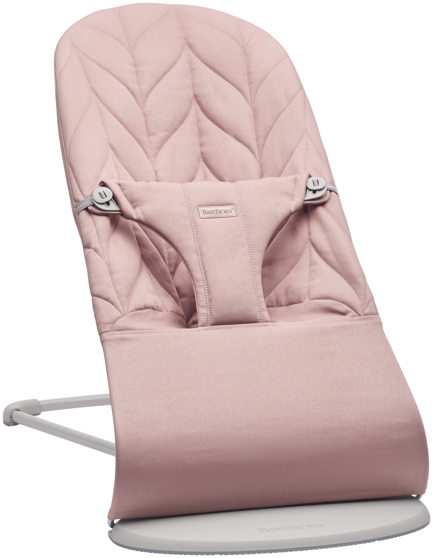 Кресло-шезлонг BabyBjorn Bliss Dusty Pink нежно-розовый, лепесток