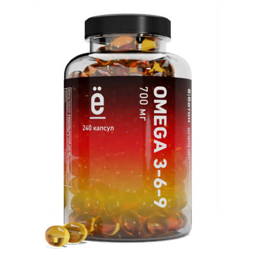 Ёбатон Omega 3-6-9 капс., 0.7 г, 240 шт.