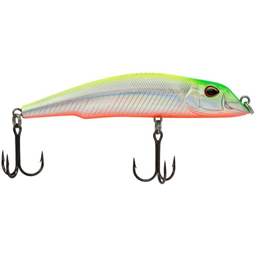 фото Воблер kyoda shark minnow-105f, длина 10,5 см, вес 18.0 гр, цвет p1247, заглубление 0,5-1,0м.