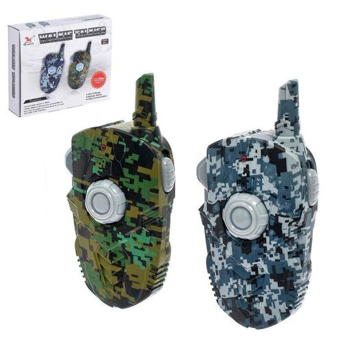 Набор раций Отряд Альфа без шума дистанция до 400 метров работает от батареек 250500₽