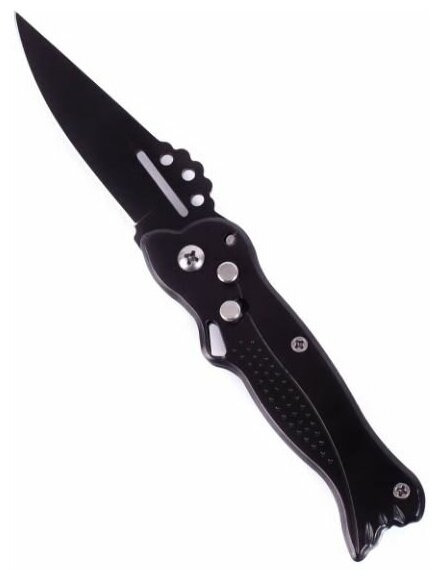 Складной автоматический нож Pirat, пластиковая рукоять, длина клинка: 6,9 см