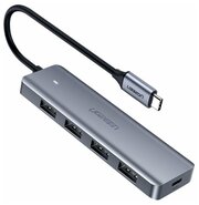 Хаб USB Ugreen 4 в 1 USB Type-C - 4xUSB 3.0 70336